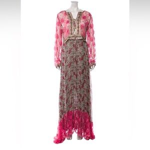 Royal Crack by Rachele Beretta paisley maxi dress